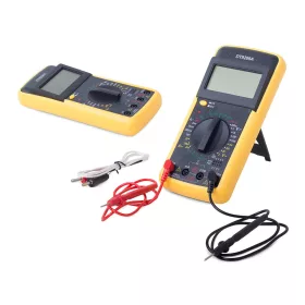 LCD kijelzősmultiméter DT9208A hőmérsékletszondával