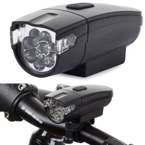 LED kerékpár lámpa, világítás első és hátsó szett v2