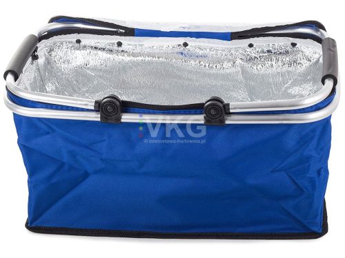 hűtőtáska, piknikosár kék
