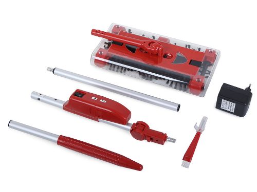 G3 Modell kézi elektromos forgókefés padlő és szőnyegtisztító, piros