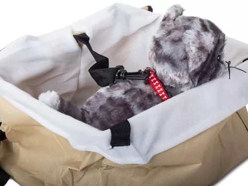 Szállítótáska, autósülés kutya macska hordozó 2in1-ben