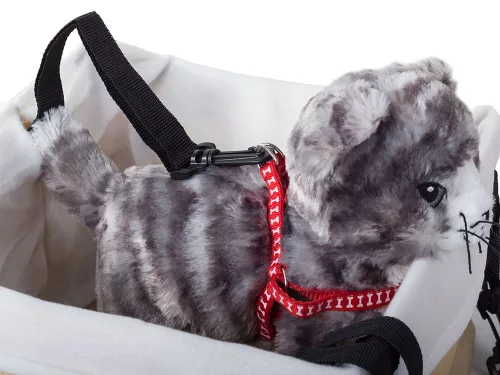 Szállítótáska, autósülés kutya macska hordozó 2in1-ben