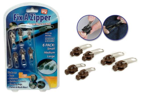 Fix A Zipper - cipzár javító készlet (6db csúszka)