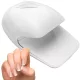 Hordozható, elemes körömszárító, 16 cm x 11 cm x 6,5 cm
