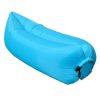 Air Lazy Bag pumpa nélkül felfújható matrac, 220cm x 70cm, világoskék