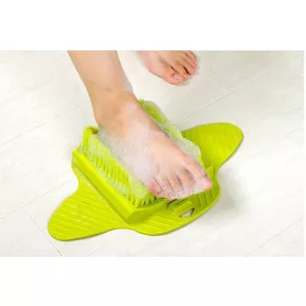 Lábmasszírozó zuhanykefe, tapadókorongos