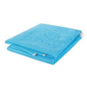   strandszőnyeg speciális kétrétegű hálós technológiával 200cm x 150cm, kék