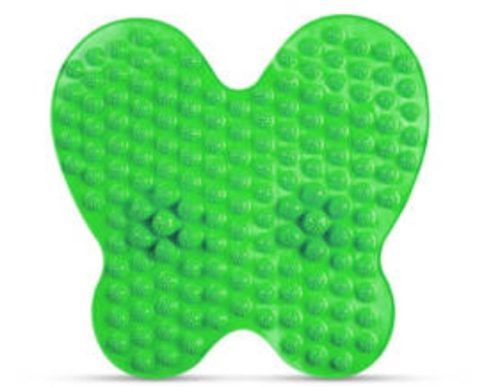 Talpmasszázs szőnyeg akupresszúrás talpmasszírozó, zöld