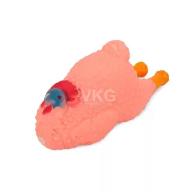 Tyúk formájú sípolós kutyajáték