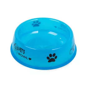 Pet's Bowl Műanyag tál kutya macska 0,4l, kék