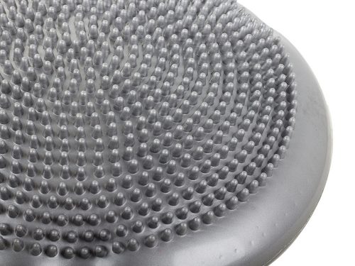 Dinamikus ülőpárna párna fitnesz szenzomotoros gyakorlatokhoz, pumpával, ezüst