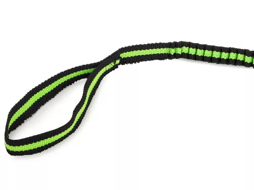 Rugalmas póráz hámmal, macska kutya, 40-50cm mellszélesség, zöld