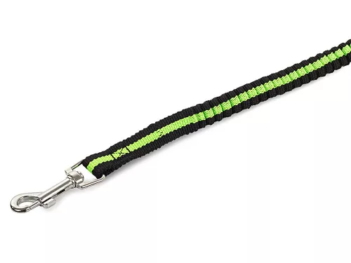 Rugalmas póráz hámmal (kutya macska) - hám mellkas méret 50-70cm, zöld szín