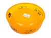 Pet's Bowl Műanyag tál kutya macska 0,4l, sárga