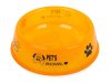 Pet's Bowl Műanyag tál kutya macska 0,6l, sárga