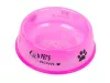 Pet's Bowl Műanyag tál kutya macska 0,6l, rózsaszín