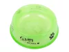 Pet's Bowl Műanyag tál kutya macska 0,6l, zöld
