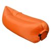 Air Lazy Bag pumpa nélkül felfújható matrac, 220cm x 70cm, narancs