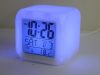 Chameleon ébresztőóra hőmérő LCD kijelző, szÍnváltós