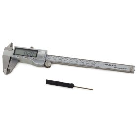 Elektronikus digitális LCD fém  tolómérő 150 mm