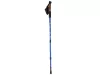 Nordic Walking bot cserélhető talpakkal, 2 db, gumi/parafa fogantyú, kék