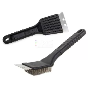 kefe, kaparó grill tisztításához 2in1