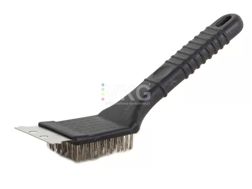 kefe, kaparó grill tisztításához 2in1