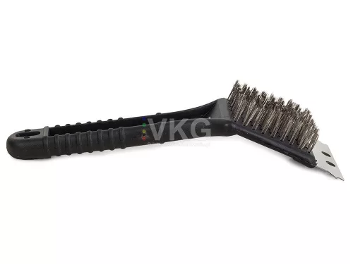 kefe, kaparó grill tisztításához 2in1