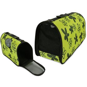   Nagy szállítótáska macska,kutya 54cm x 22cm x 28cm, zöld