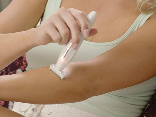 test epilátor női LED háttérvilágítással