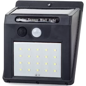   Napelemes LED lámpa fény és mozgásérzékelővel 12X9,5X5cm