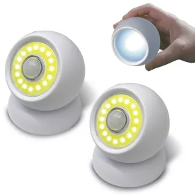   LED  lámpa mágneses tartőval, ragaszthatő, mozgásérzékelővel, 2db