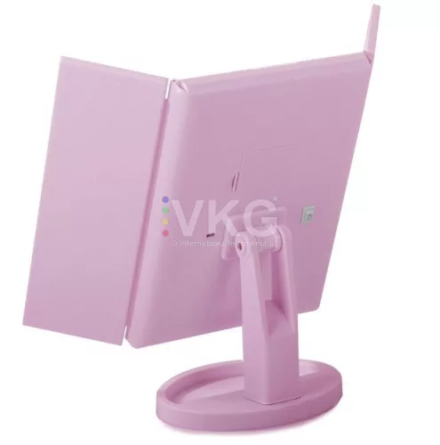 Kozmetikai tükör megvilágított 22 LED 2x 3x USB