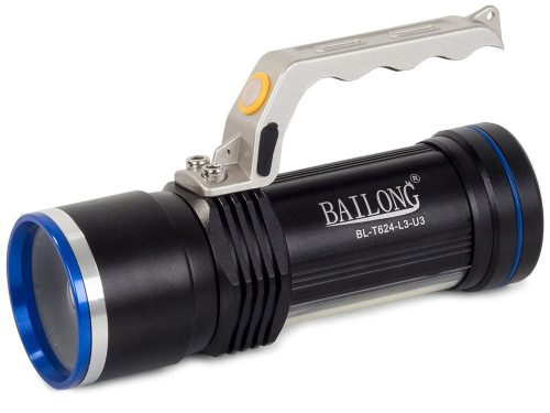 Zseblámpa Bailong Screen Scree Cree XM-L T6 v2