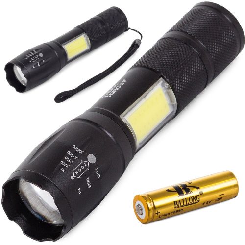 Bailong W547-T6 zseblámpa LED (Cree XM-L T6)