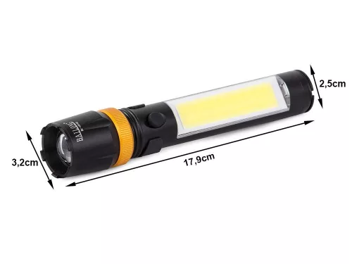 Bailong 1016C zseblámpa LED (Cree XM-L T6)