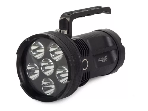 Bailong 806-T6 zseblámpa rendőrségi keresőlámpa erős LED (Cree T6 x6)