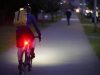 kerékpár hátsólámpa LED lámpa v2