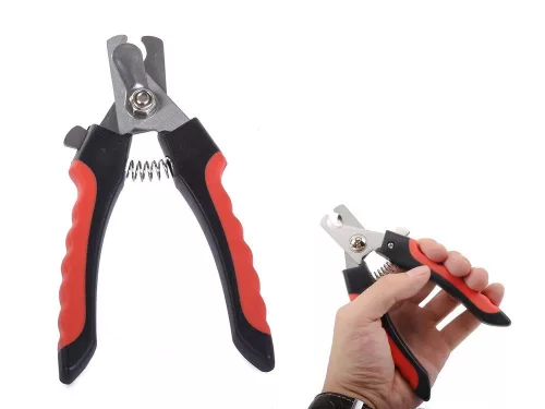 Cleste profesional pentru taiat unghii animale, maner ergonomic