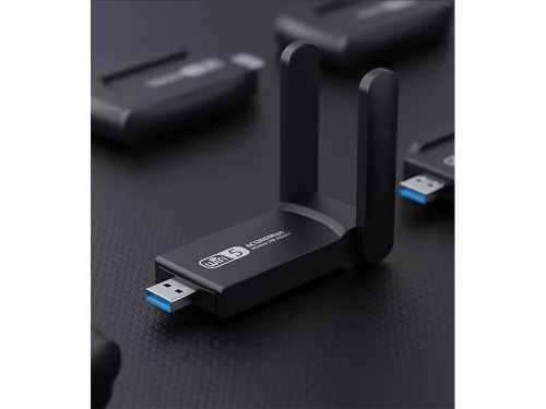 Wi-Fi hálózati kártya wifi-vevő usb adapter 1200mbps dual