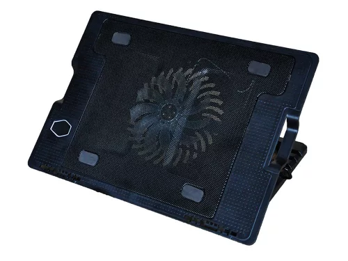 Hűtőpad és laptopállvány, LED fény, max 17 col