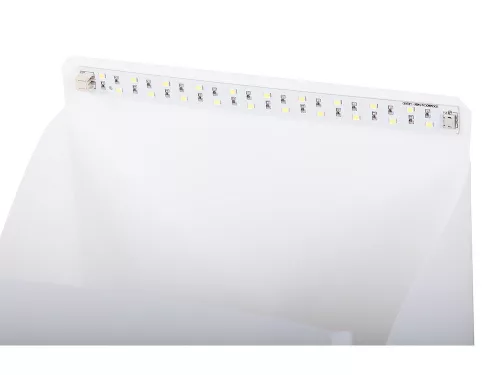 Árnyék nélküli stúdiósátor 20 LED-es fényképezéséhez