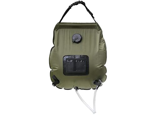 Turisztikai napelemes kempingzuhany 20l