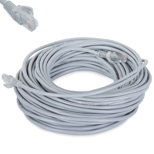 Sodrott érpárú ethernet lan cat5e rj45 hálózati kábel 20m