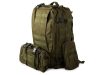 48,5 literes túlélő taktikai katonai hátizsák, Zöld