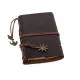 Jurnal de călătorie vintage, caiet 70 de foi 15cmX10cm, gri