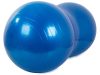fitnesz 100cm széles gimnasztikai labda földimogyoró alakú pumpával, kék