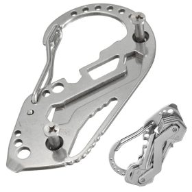Kulcstartó Karabiner túlélőkészlet, Survival Multitool