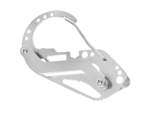 Kulcstartó Karabiner túlélőkészlet, Survival Multitool