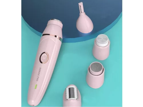 Női test borotva lábak Trimmer Epilator 5W1